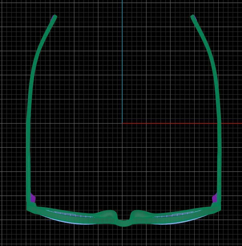 Eyeglasses for Men and Women 3D print model_5