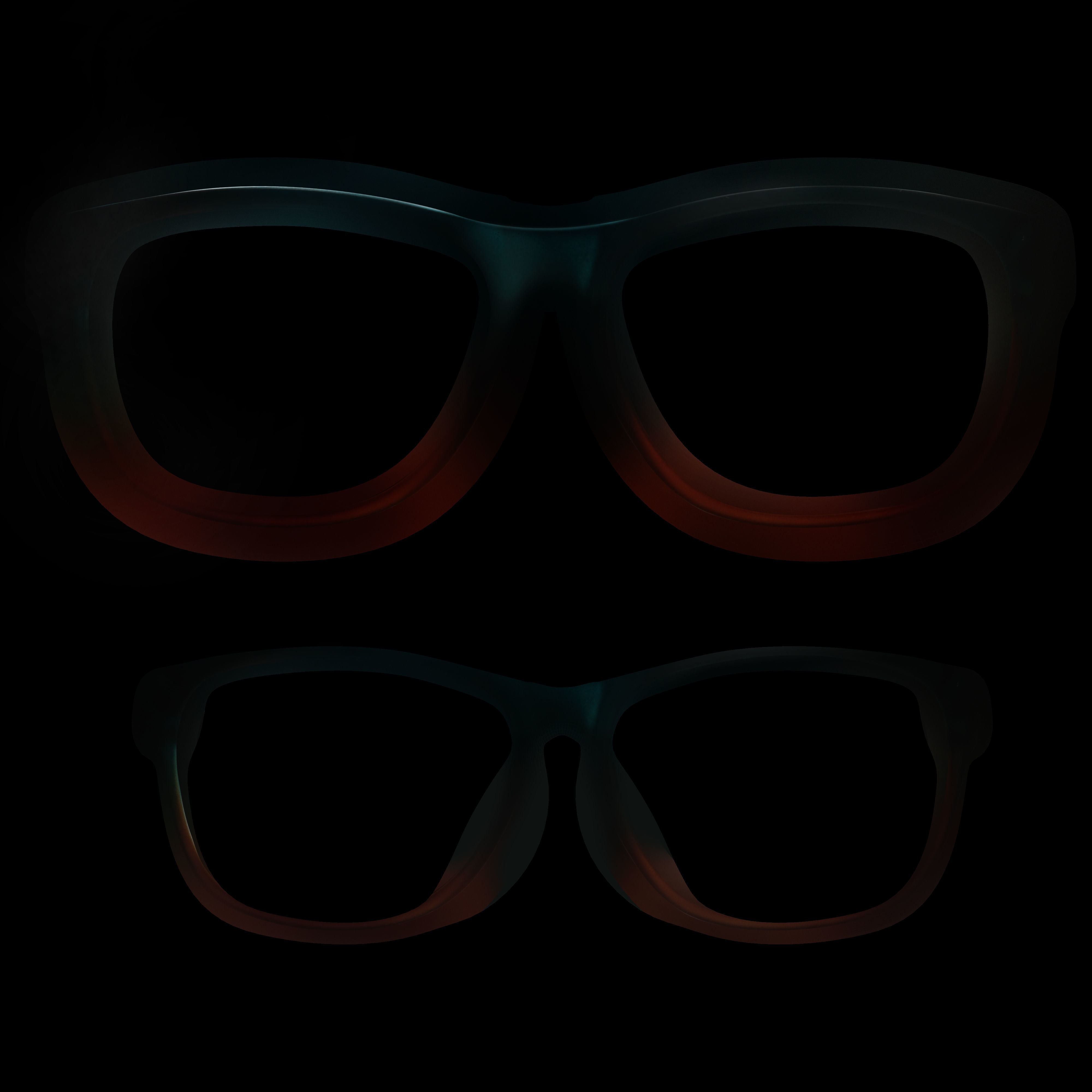 Eyeglasses for Men and Women 3D print model_13