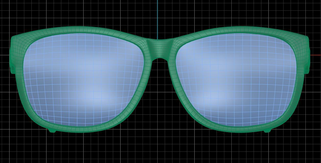 Eyeglasses for Men and Women 3D print model_6