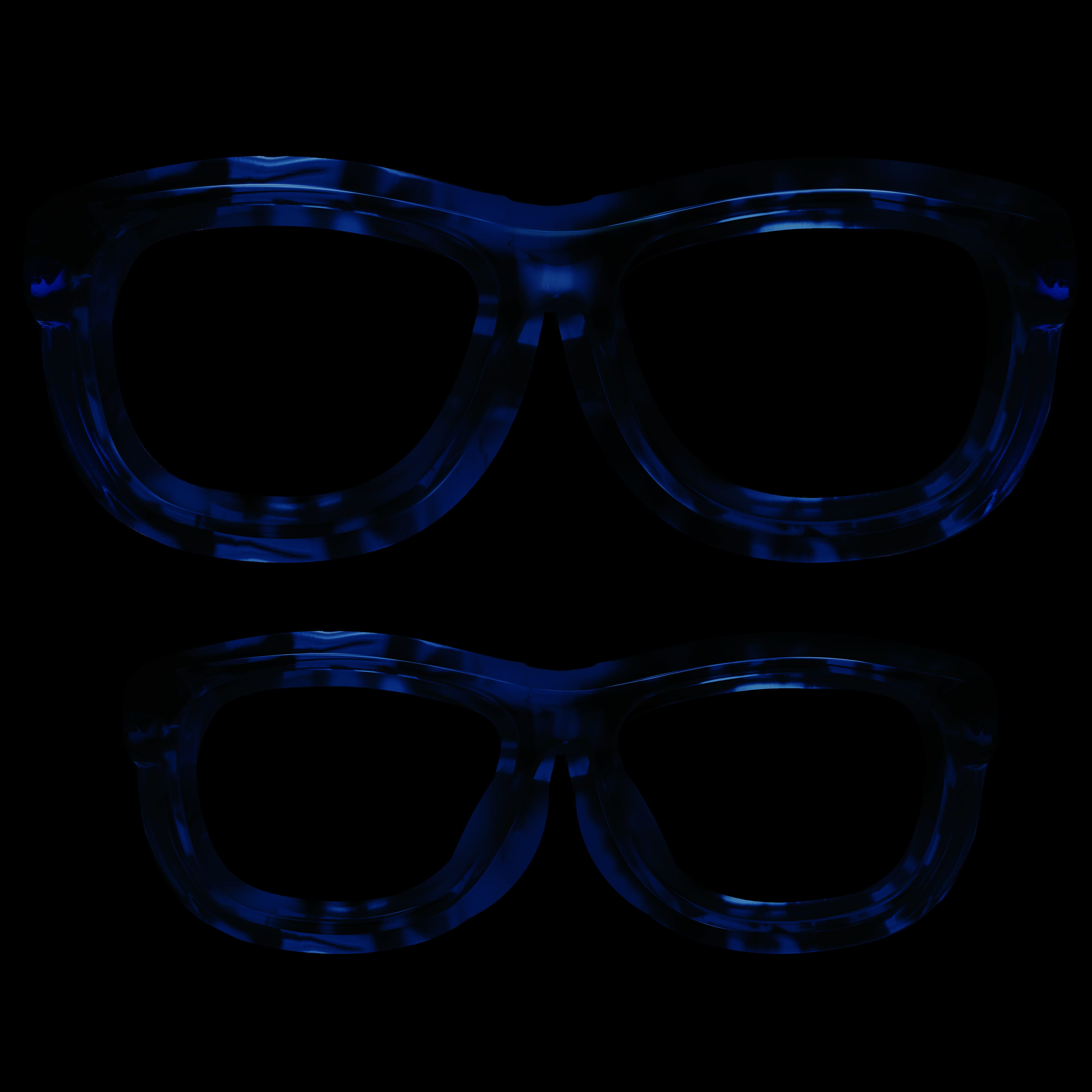 Eyeglasses for Men and Women 3D print model_13