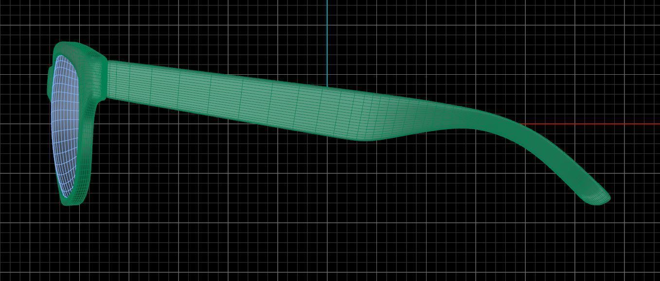 Eyeglasses for Men and Women 3D print model_7