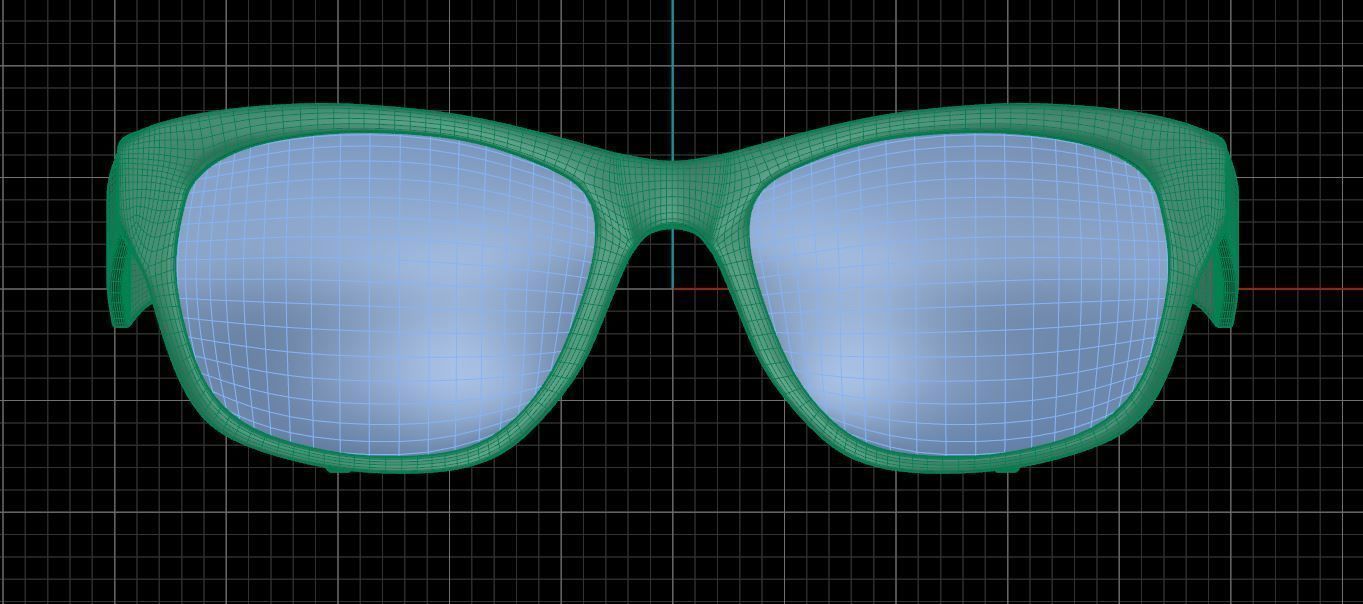 Eyeglasses for Men and Women 3D print model_9