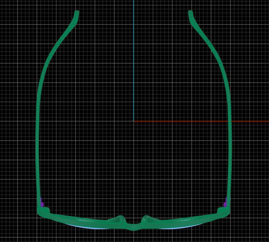 Eyeglasses for Men and Women 3D print model_7