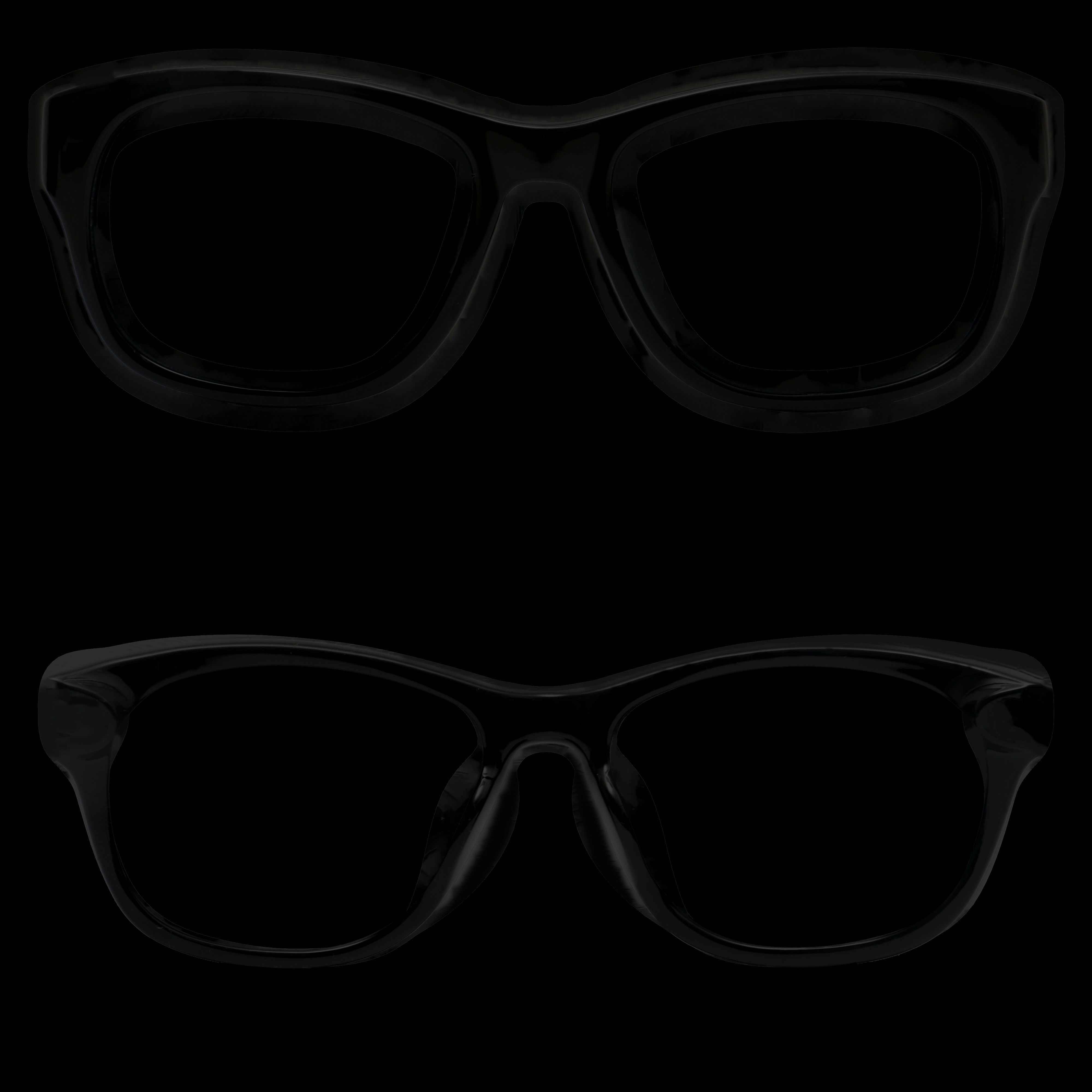 Eyeglasses for Men and Women 3D print model_11
