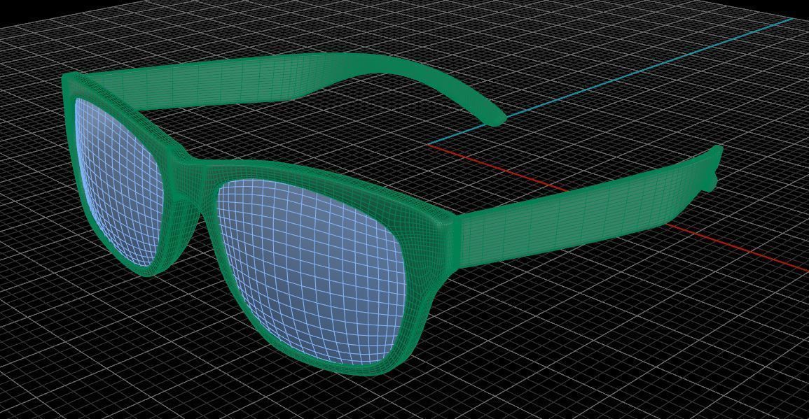 Eyeglasses for Men and Women 3D print model_8