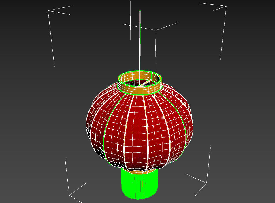 Chinese Lantern 3D model_15