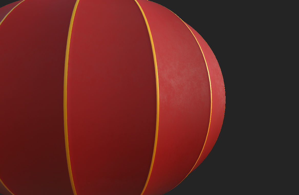 Chinese Lantern 3D model_8