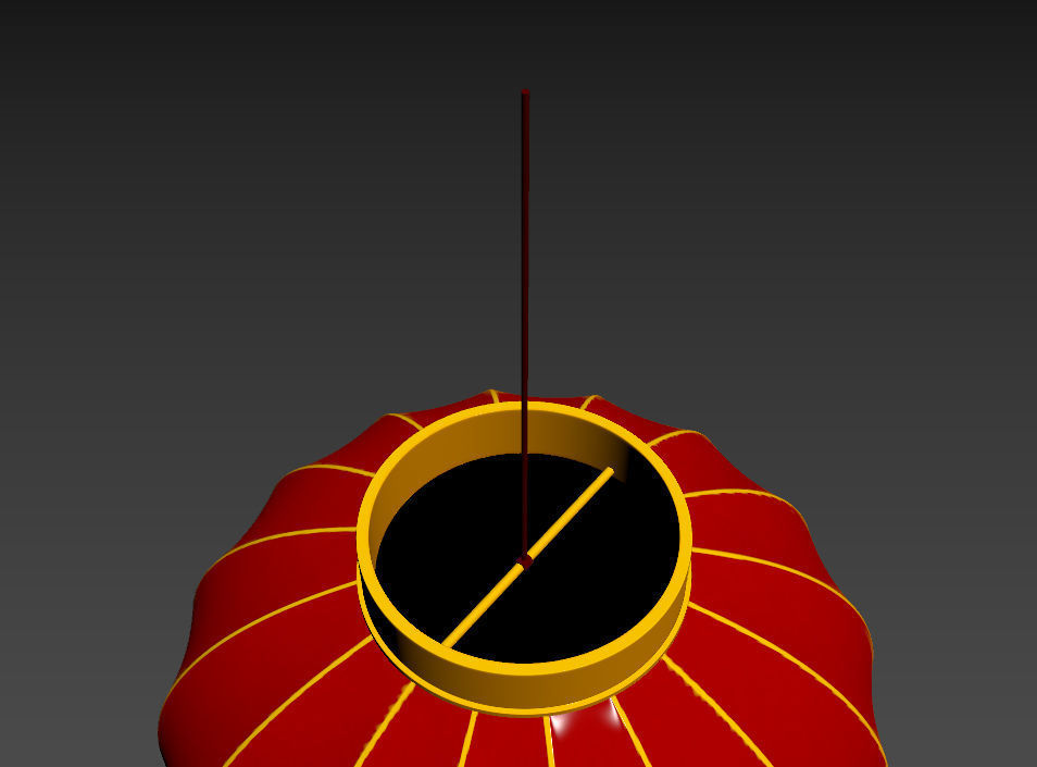 Chinese Lantern 3D model_14