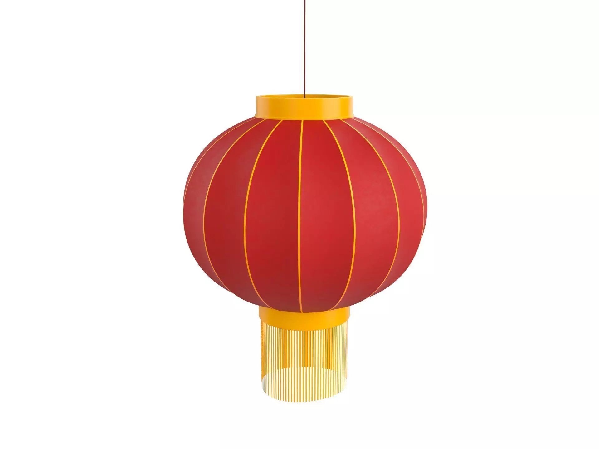 Chinese Lantern 3D model_0