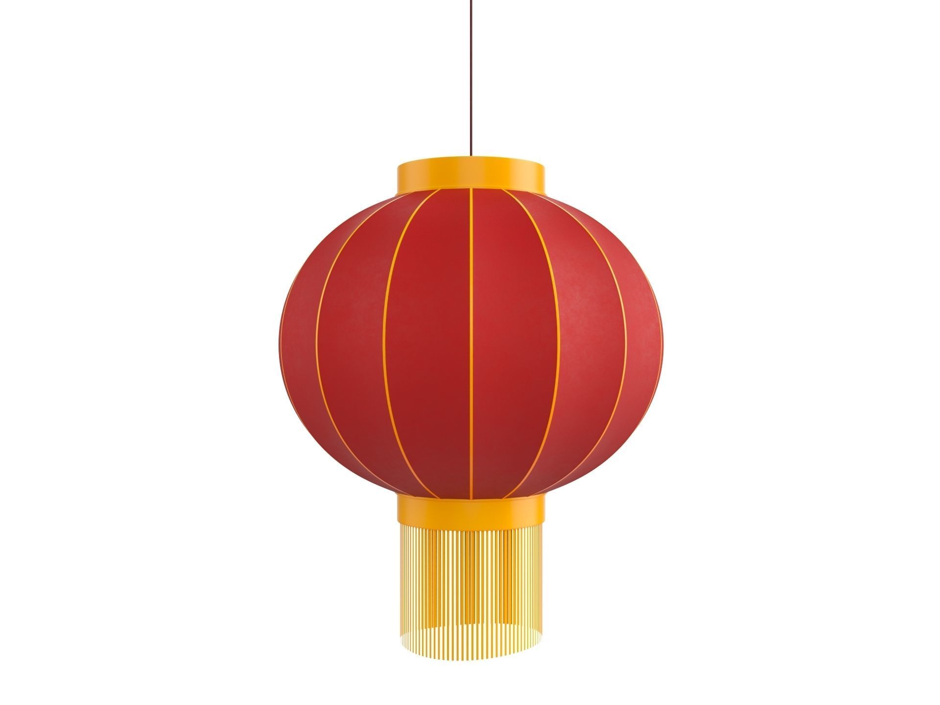 Chinese Lantern 3D model_1