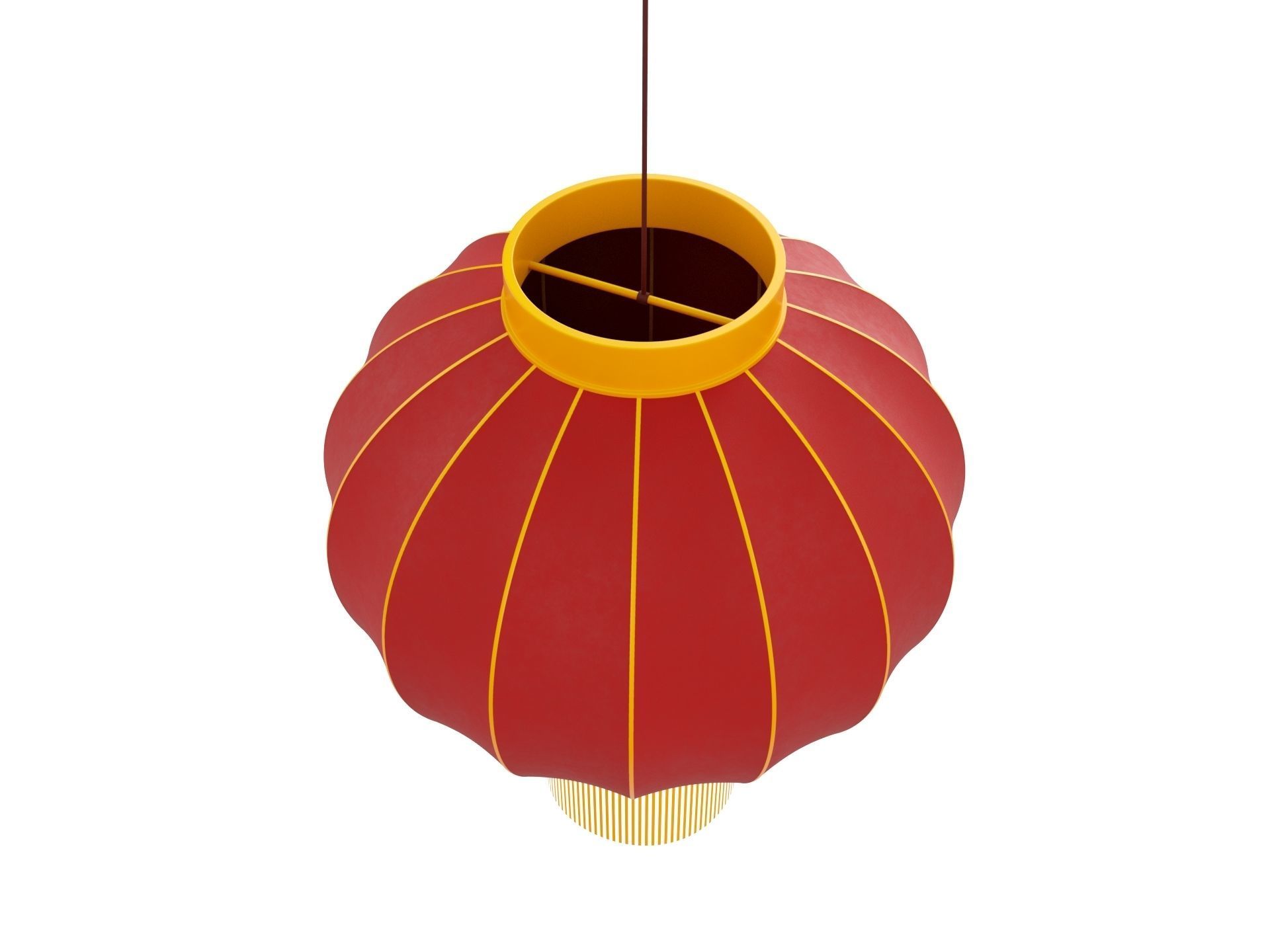 Chinese Lantern 3D model_2
