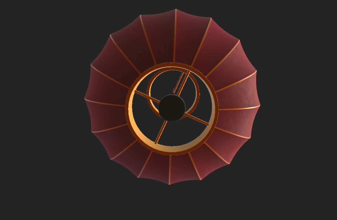 Chinese Lantern 3D model_7