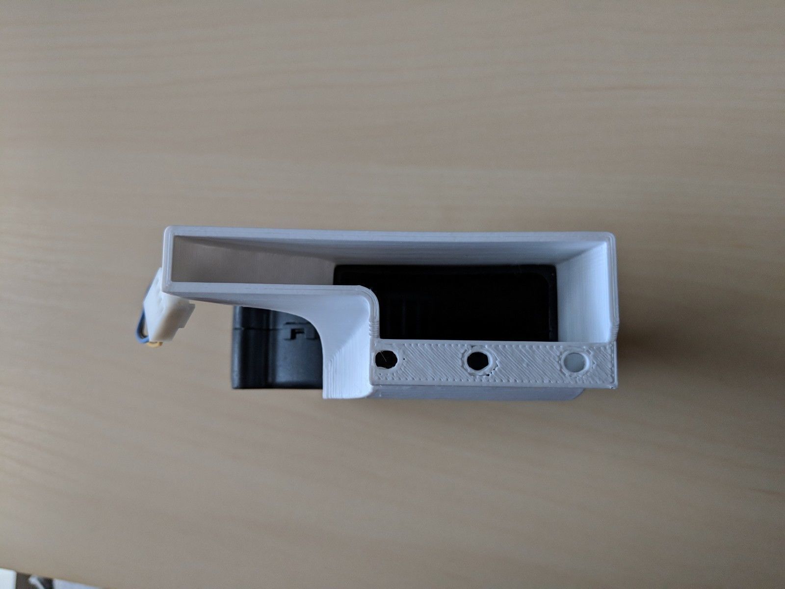 AMD FirePro S9150 Server GPU cooling fan shroud duct 3D print model_3