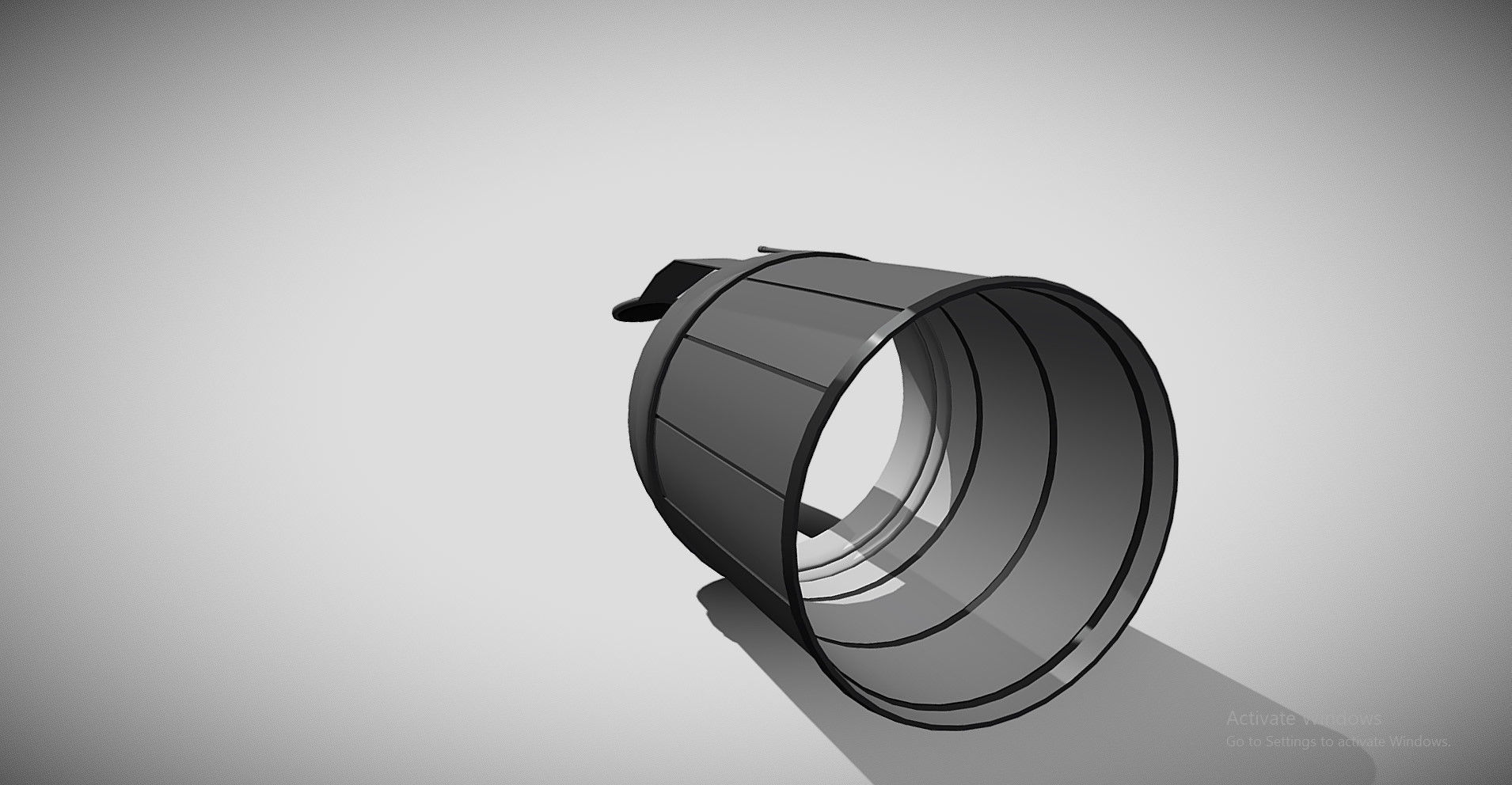 Classic Web Shooter 3D model_2