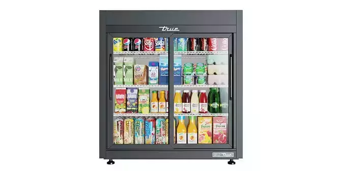 True  Countertop Refrigerator 3D model