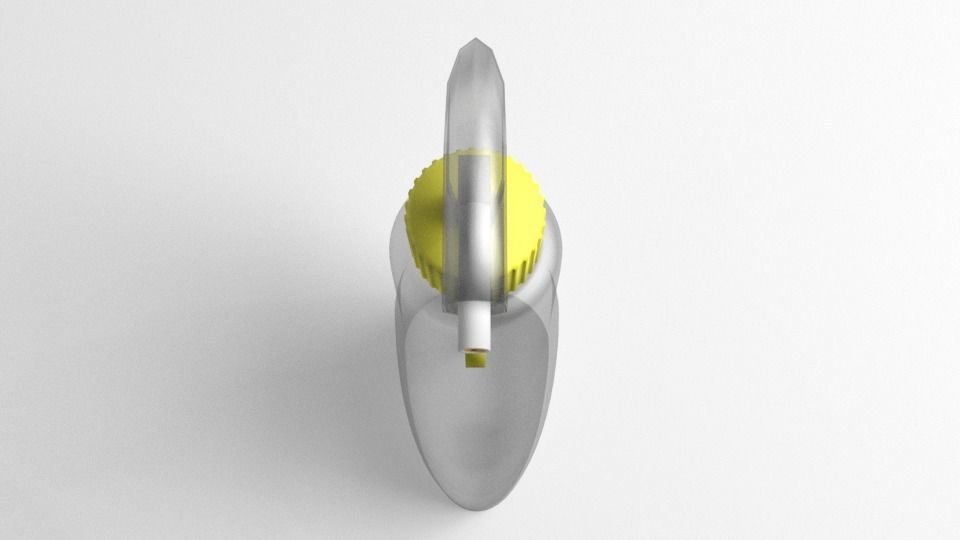 Bottle Trigger Sprayer 2 3D model_2