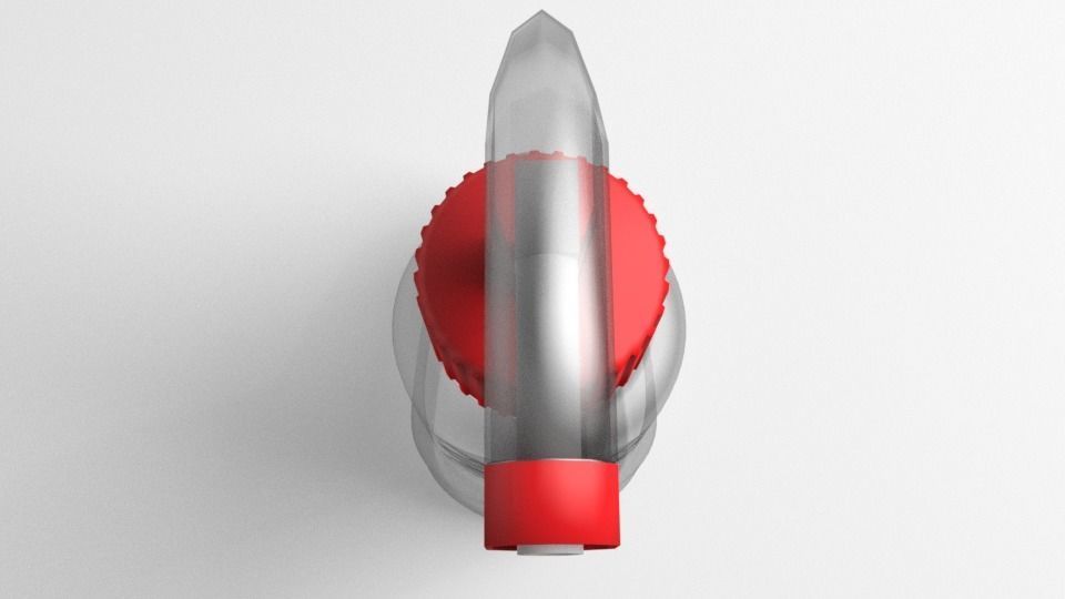 Bottle Trigger Sprayer 4 3D model_2