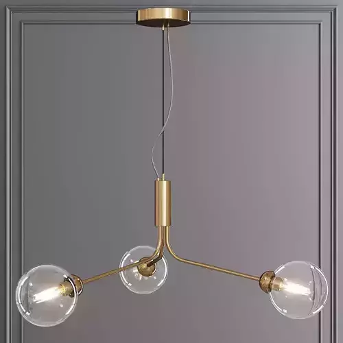 Nuura APIALES 3 by Sofie Refer Brass and Clear