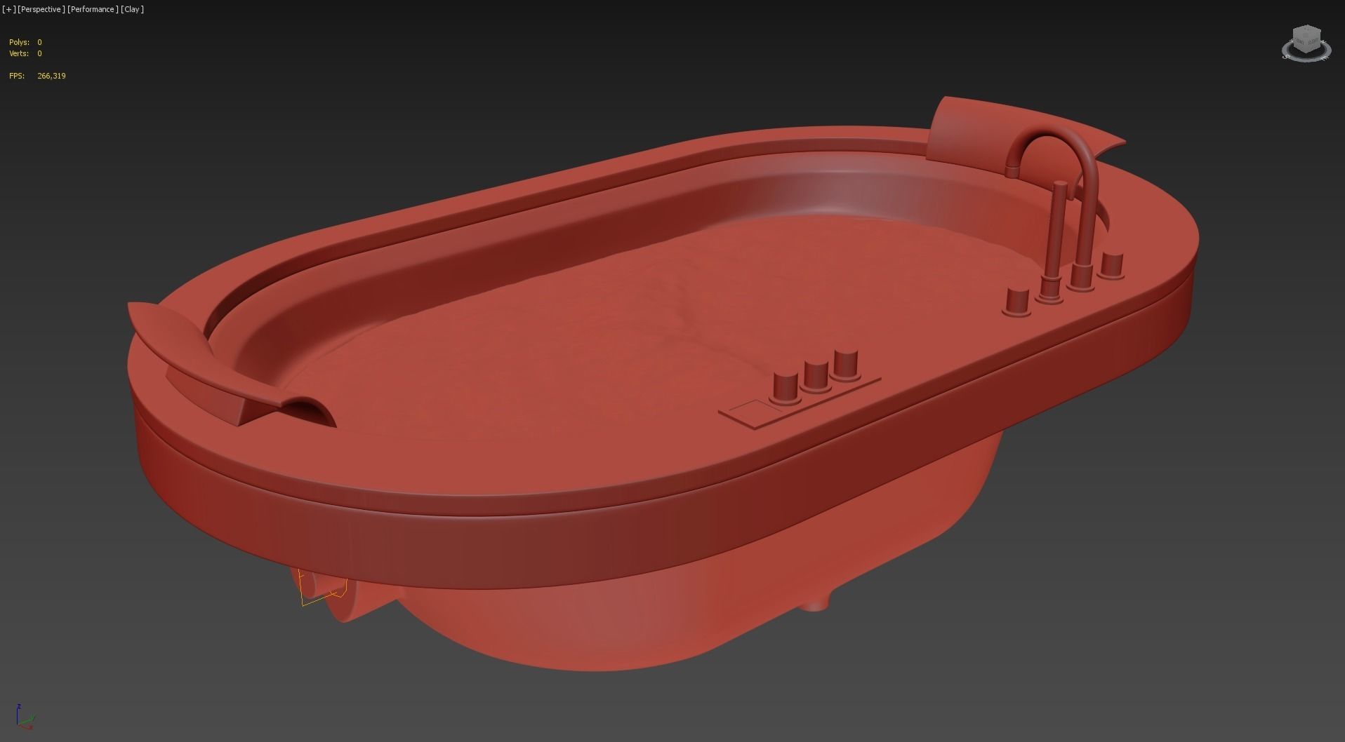 Jacuzzi Opalia Wood 3D model_8