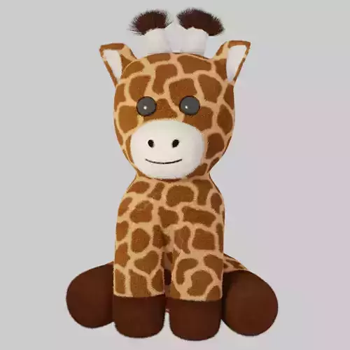 Giraffe plush toy
