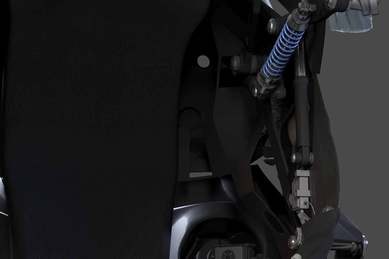 Helmet futuristic 3D model_45