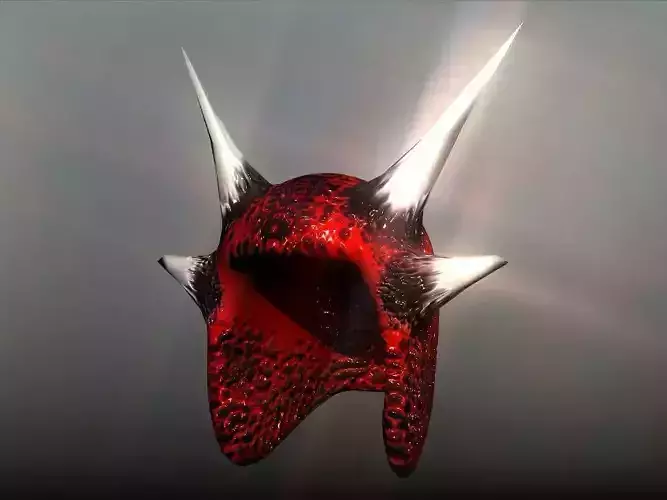 Red Imp Dragon Helmet