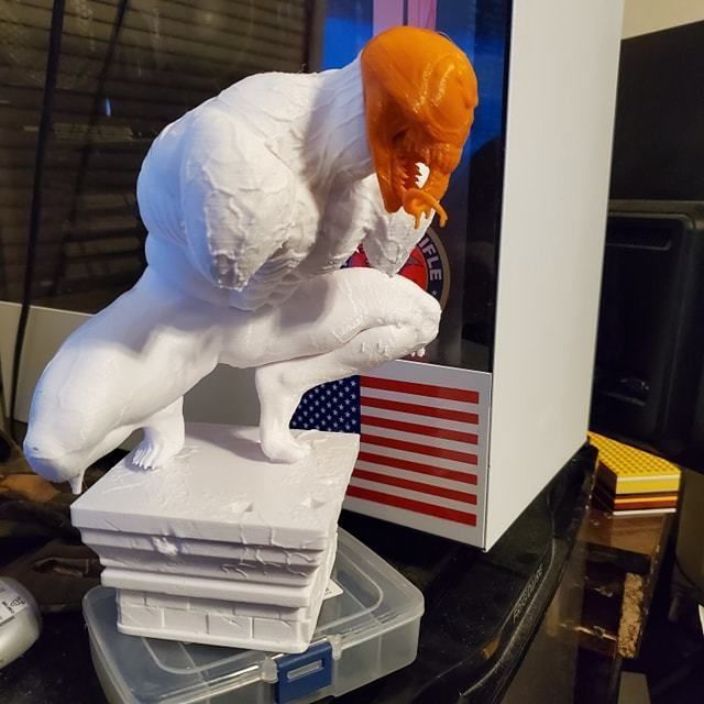Venom Statue  3D print model_16