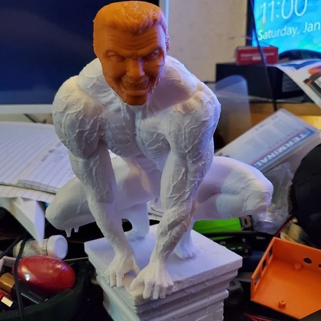 Venom Statue  3D print model_15
