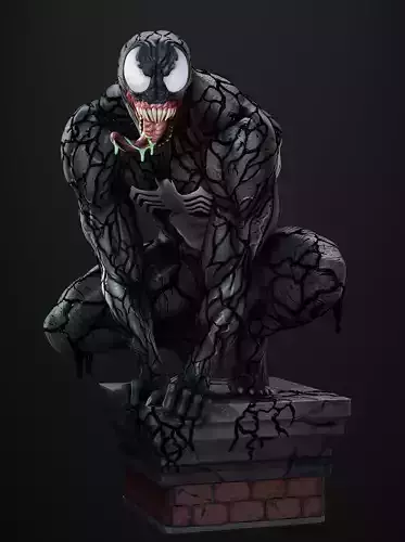 Venom Statue  3D print model