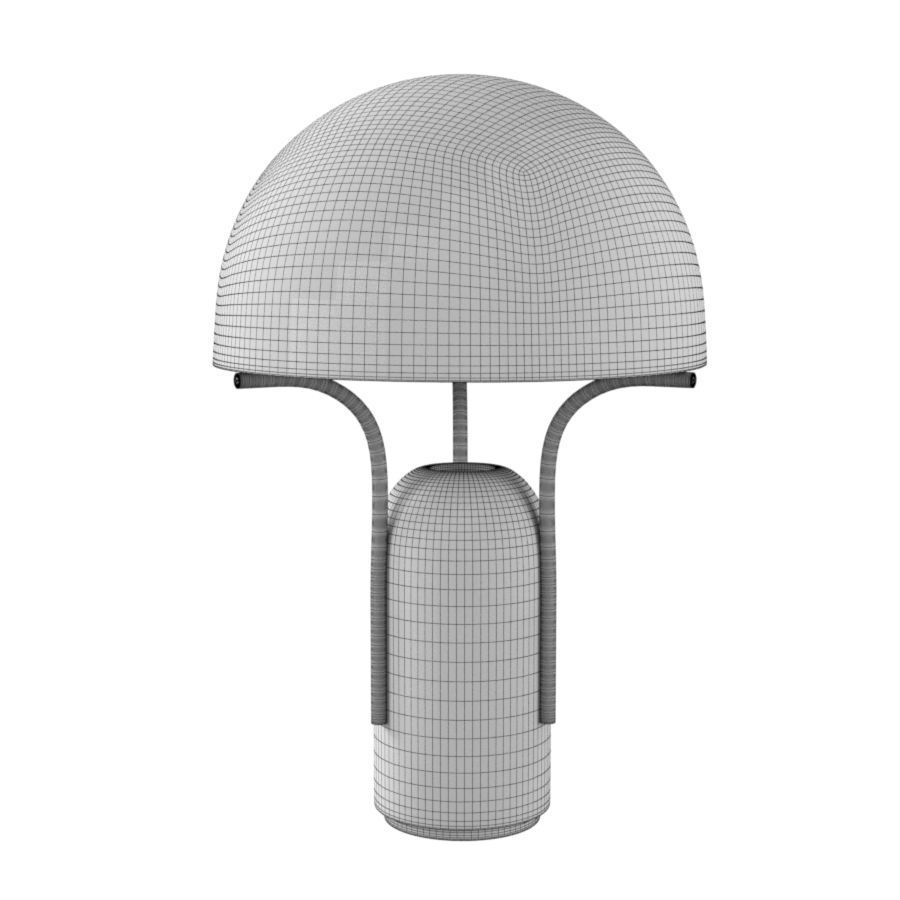 Affinity Medium Dome Table Lamp 3D model_2