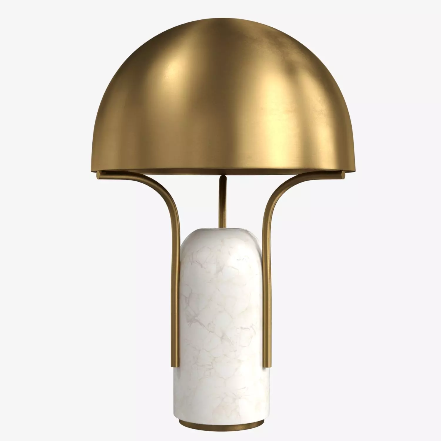 Affinity Medium Dome Table Lamp 3D model_0