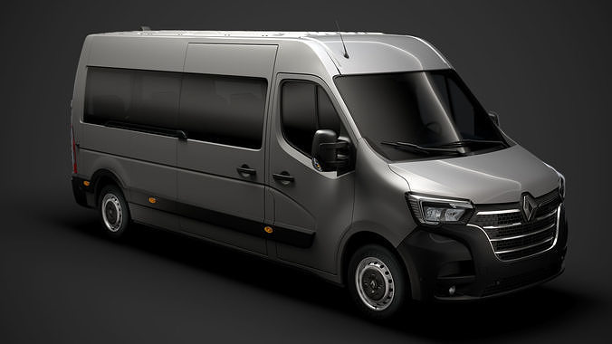 Renault Master L3H2 Minibus 2020 3D model