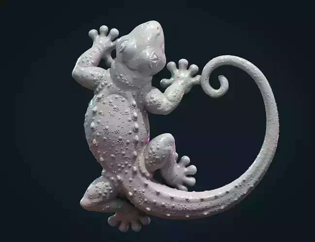 Gecko gold 3D print model