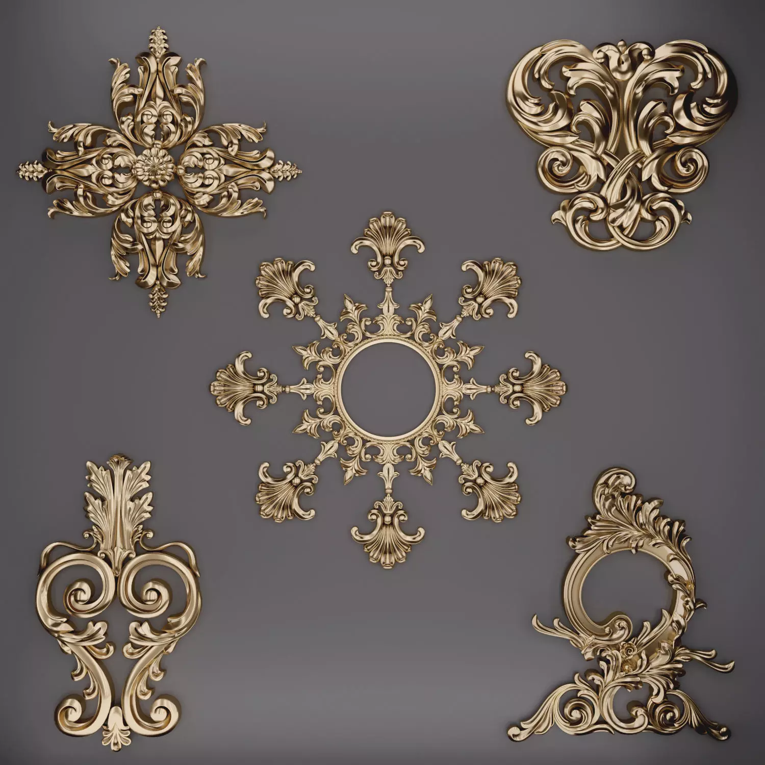 Trim Ornament 43 3D model_0