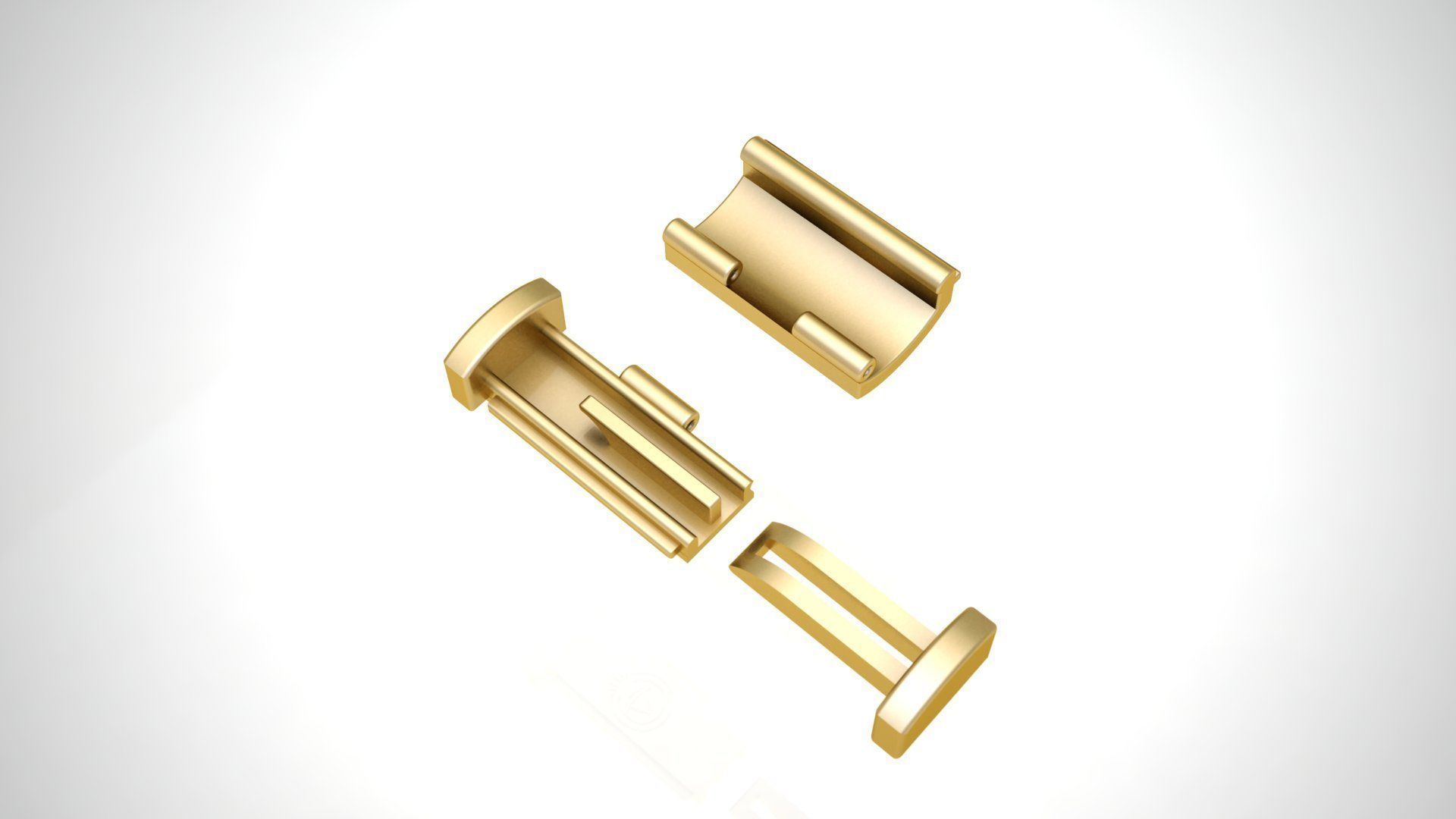 Jewelry Accessories Bracelet Lock Box  3D print model_3