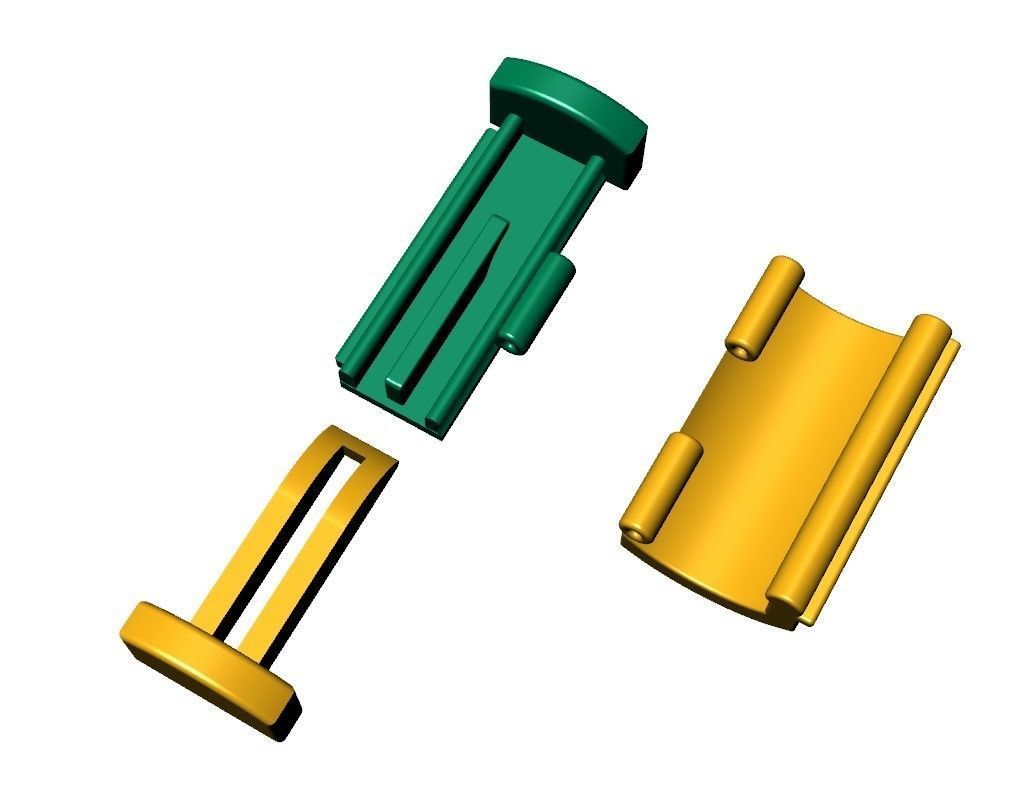 Jewelry Accessories Bracelet Lock Box  3D print model_5