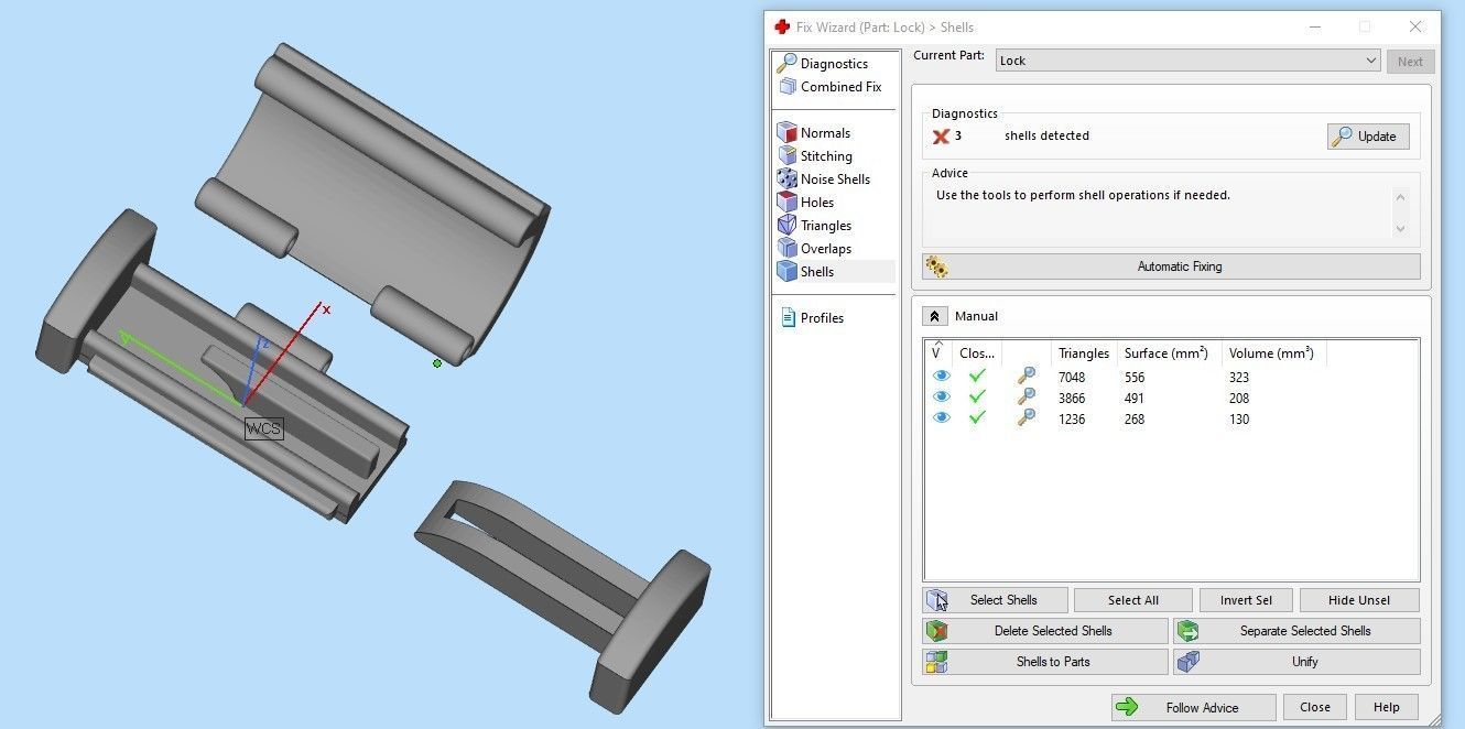 Jewelry Accessories Bracelet Lock Box  3D print model_9