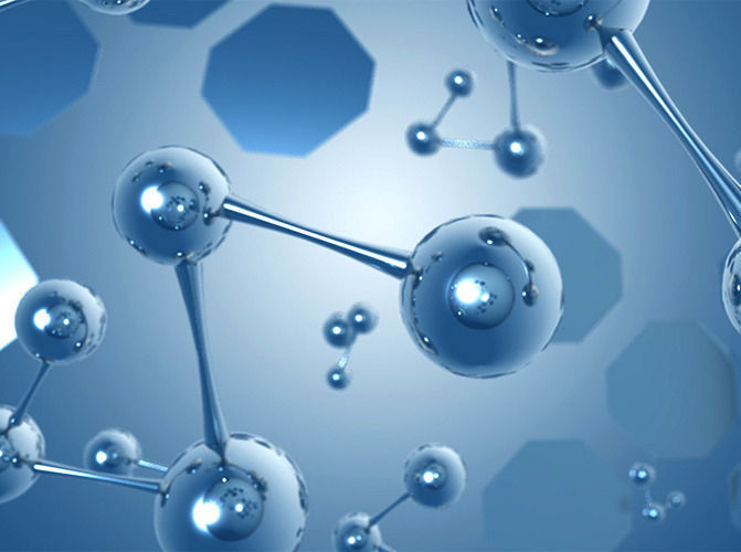 molecules group of atoms and Low-poly 3D model_3