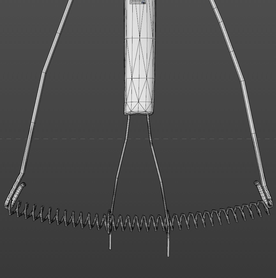 Old Scratched Lightbulb 3D Model 3D model_7