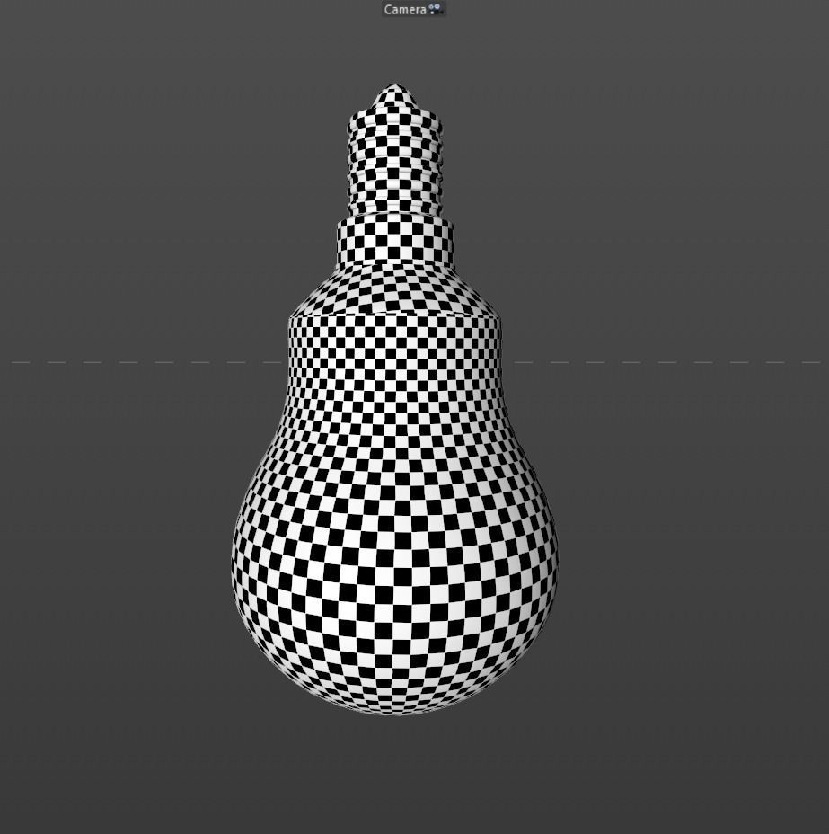 Old Scratched Lightbulb 3D Model 3D model_3