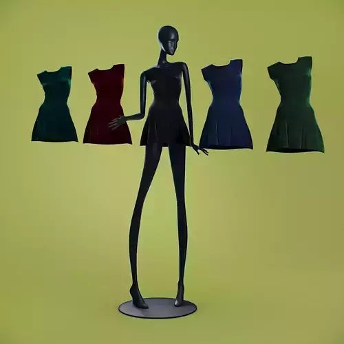 Mannequin 6014 coll 60 dress 01