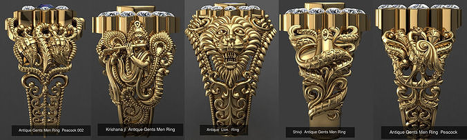 Antique Ring Collection  
