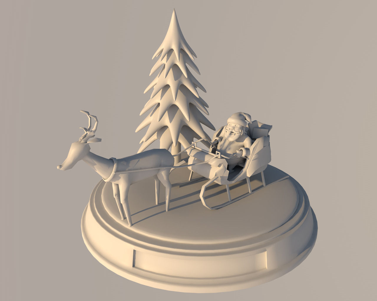 santa claus  Free 3D print model_2