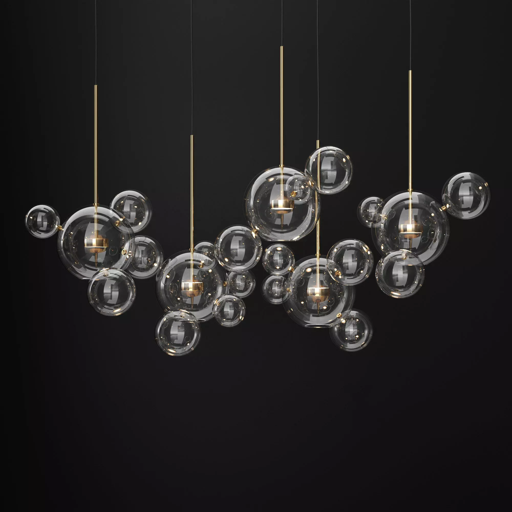 Giopato and Coombes Bolle 24 Bubble 2 Cleargold 3D model_0