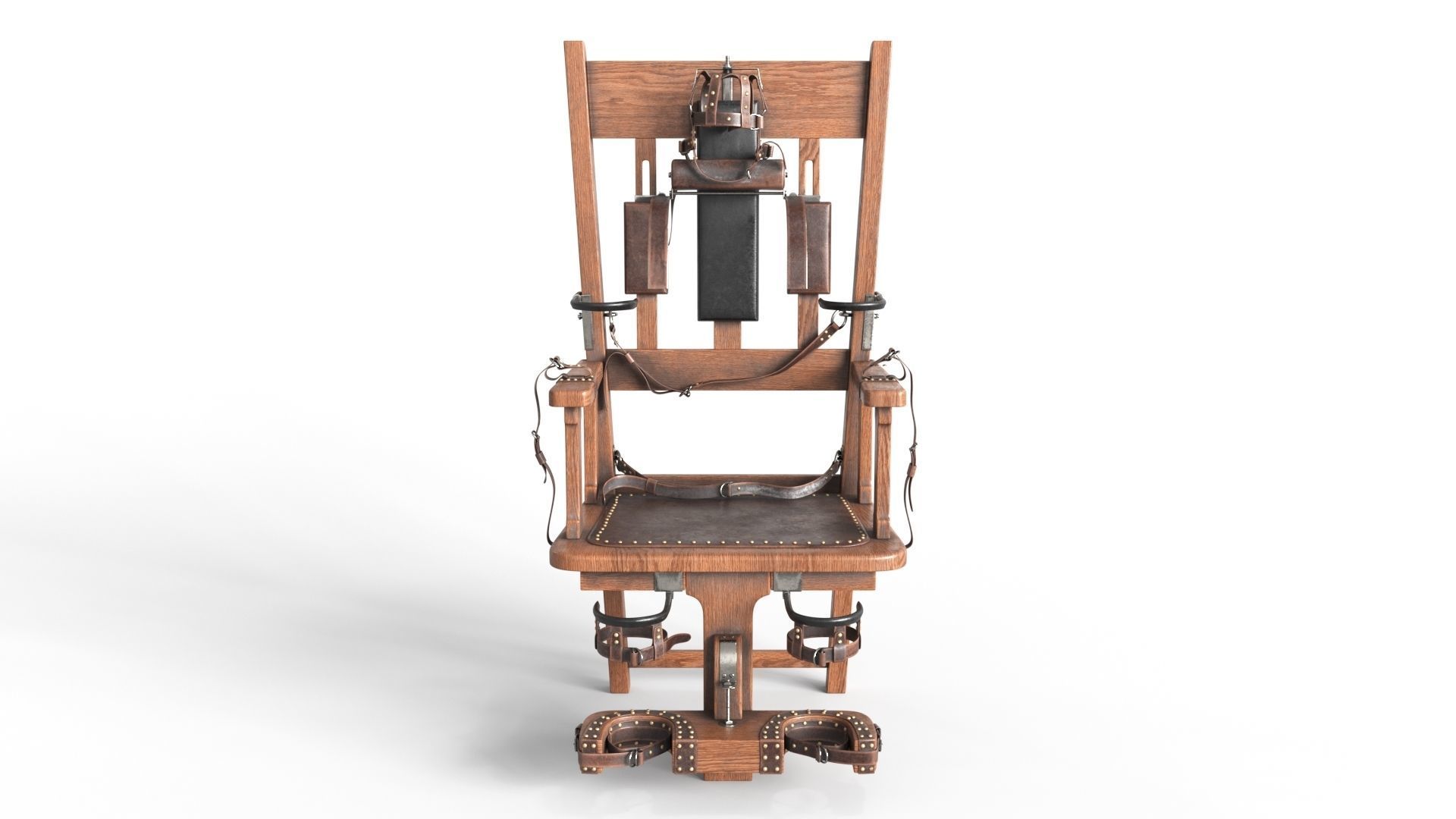 Electric Chair 3D model_4