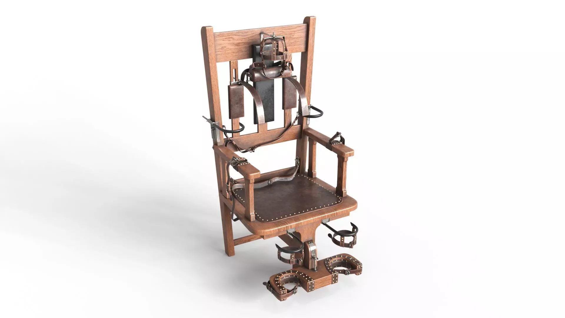Electric Chair 3D model_0