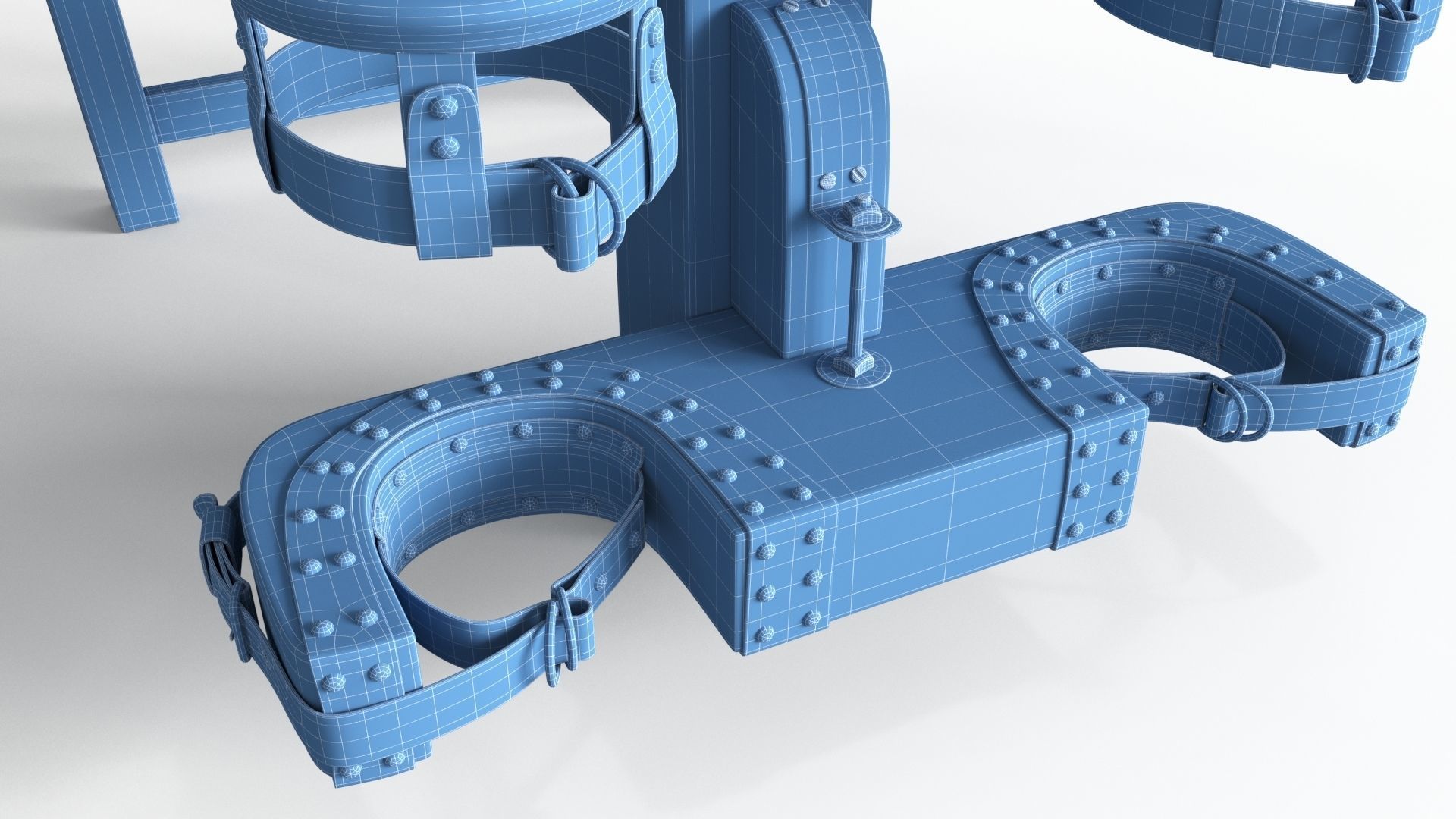 Electric Chair 3D model_7