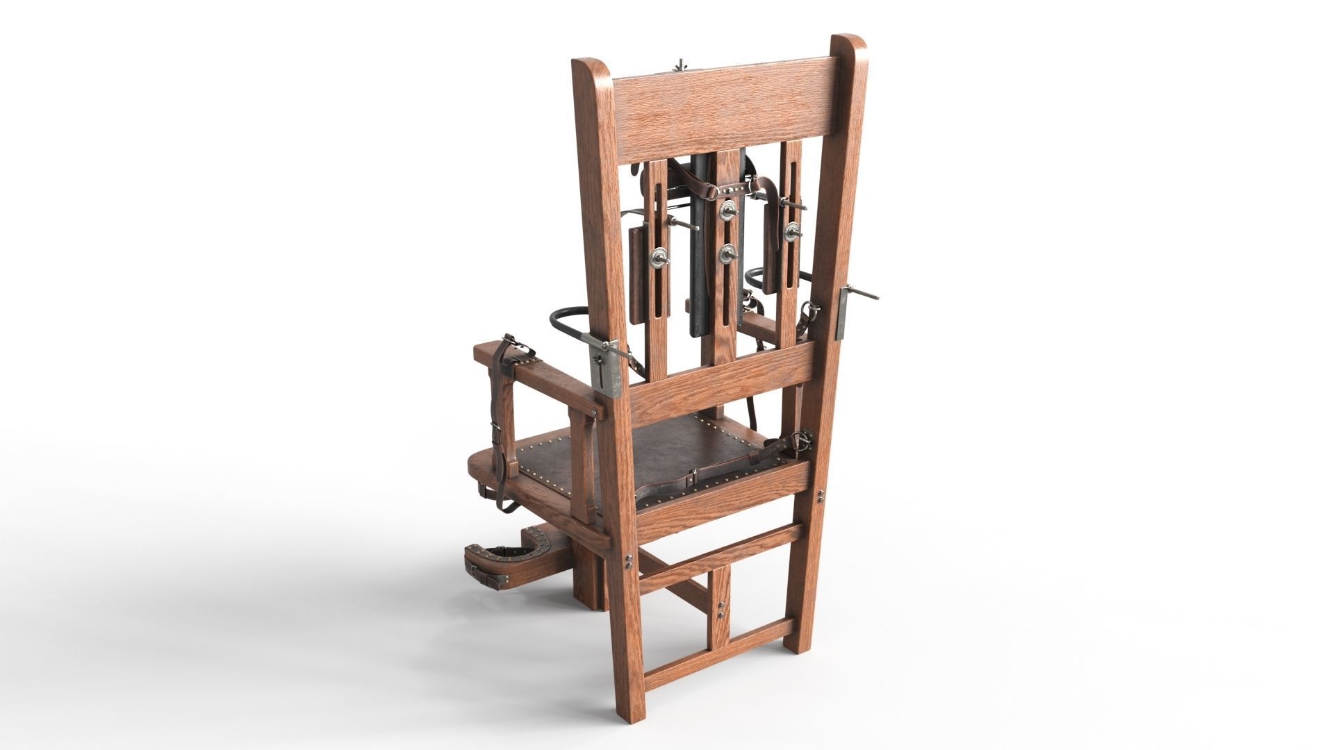 Electric Chair 3D model_3