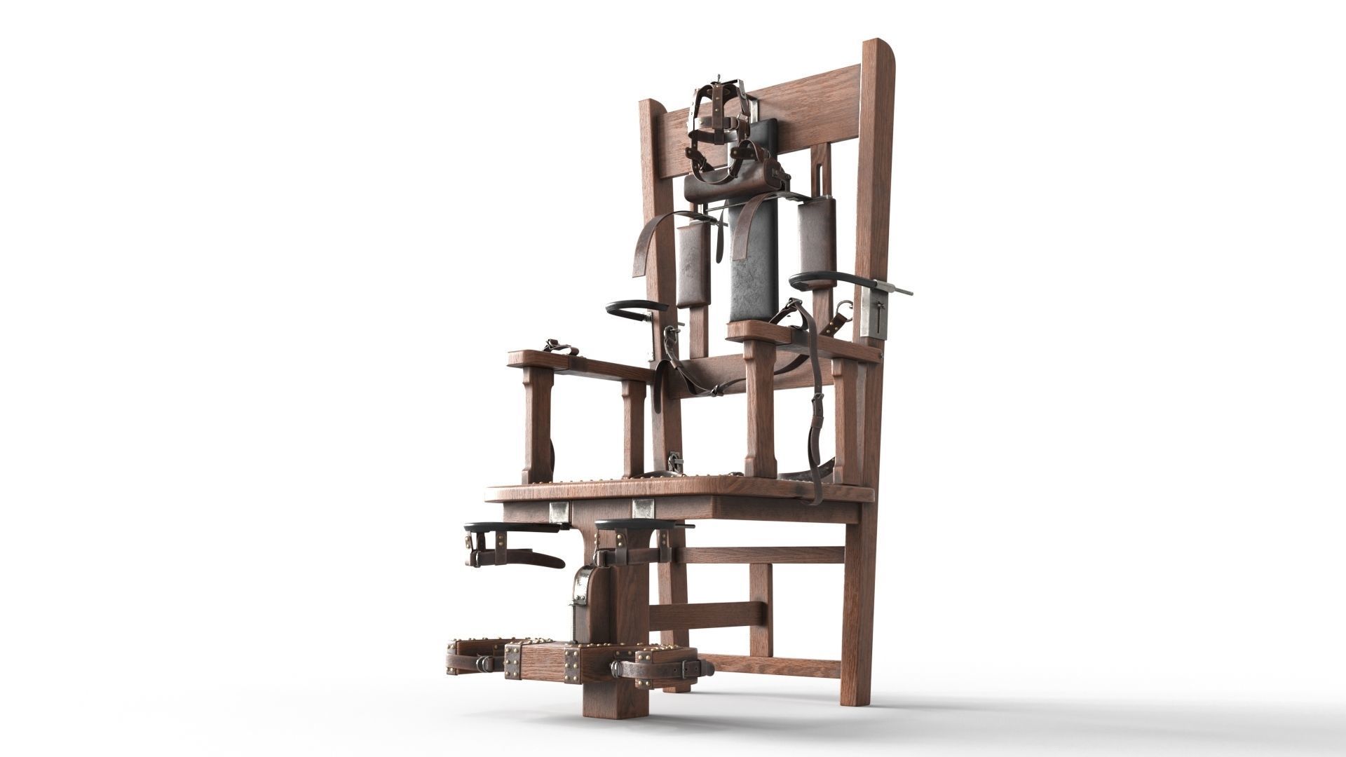 Electric Chair 3D model_2
