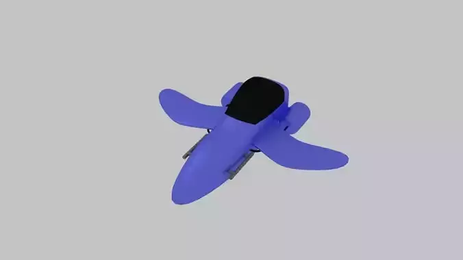 Spaceship D 3 toy airplane
